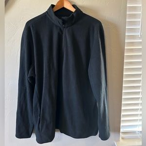 EUC Men’s Fleece Quarter zip Pullover with pockets